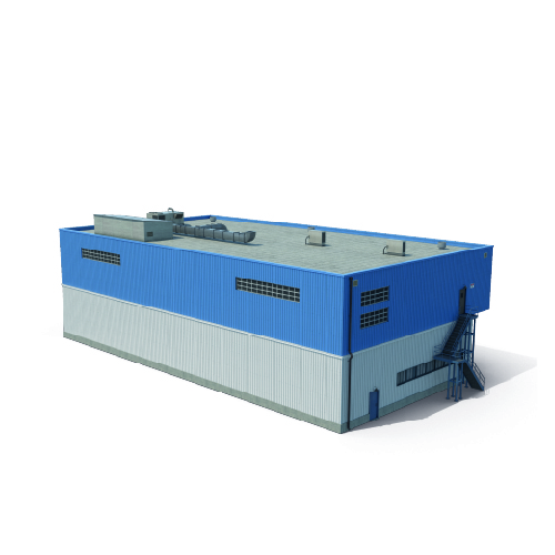 Industrie- oder Gewerbegebäude